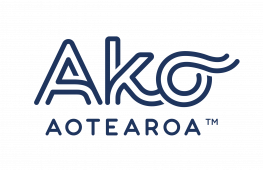 Ako Logo Navy RGB Trademark