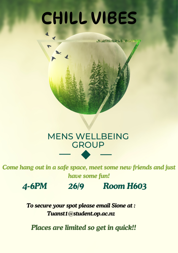 Chill Vibes Mens Wellbeing group