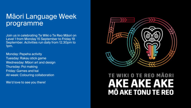 For Kapehu events fit Te Wiki o Te Reo Maori SB3 2025