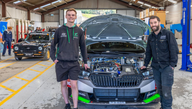 T Otago Rally scrutineering 2026